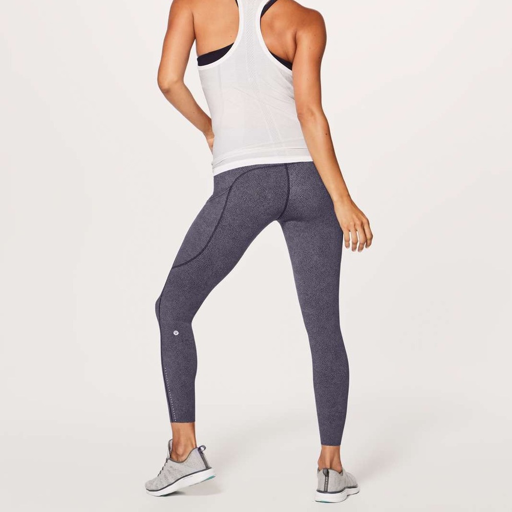 Lululemon Fast and Free Disperse Dusky Tights